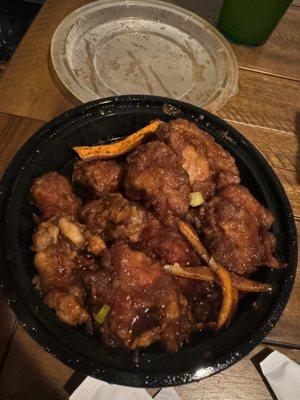 Orange chicken