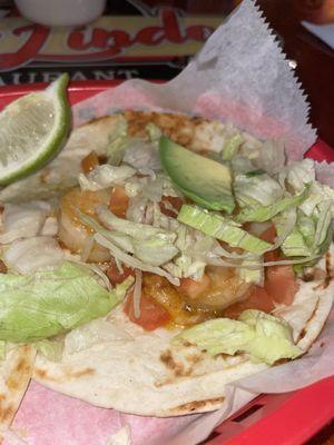 Shrimp tacos