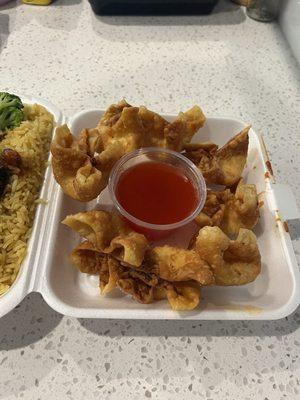 8. Fried Krab Rangoon