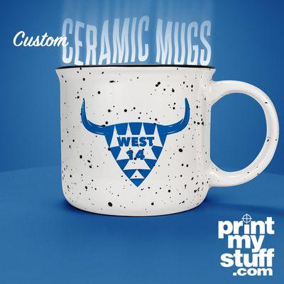 Custom ceramic mugs