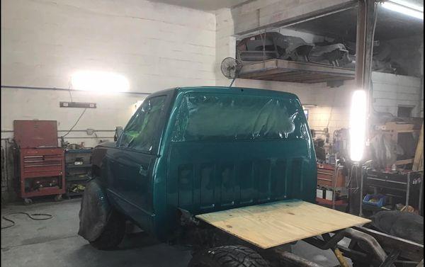 We are here to fill your auto body needs! Seamless factory quality work at a competitive price. Ask about our custom paint jobs!