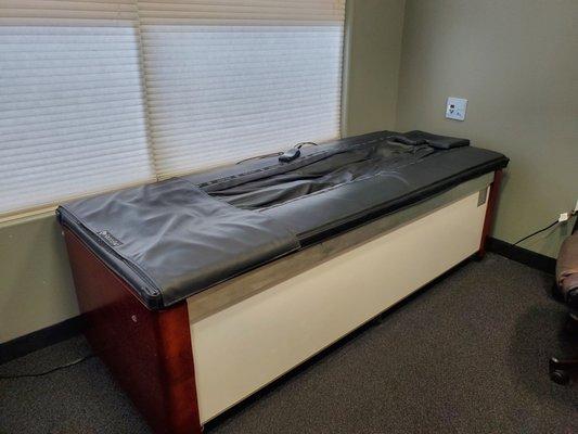 Hydro message bed.