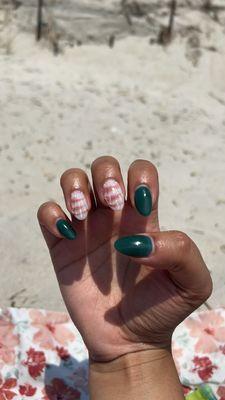 Seashell nails