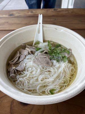 Pho with beef