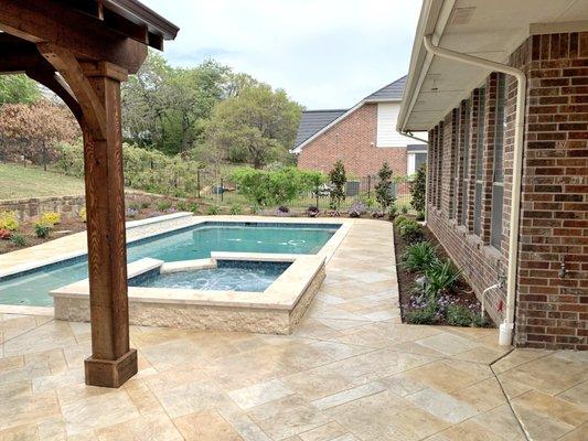 Flower Mound Pool and Backyard Renovation