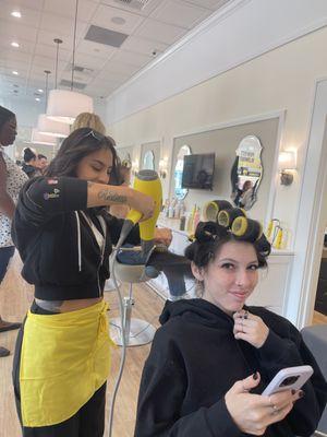 If you are looking at this, book a blowout at Drybar!