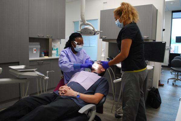 The new dental clinic features state-of-the-art equipment