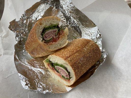 Italian Cold Cut Sandwich