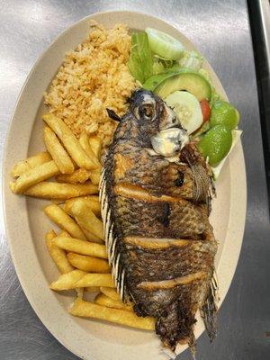 Mojarra frita