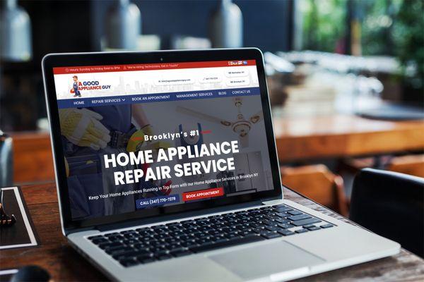 Home Appliance Web Design & Development