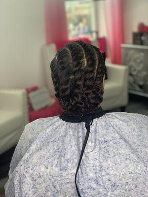 Doublestrand Twist into bun