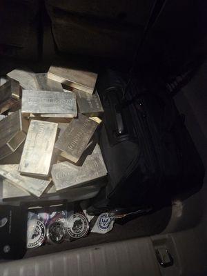 36 100oz silver bricks!