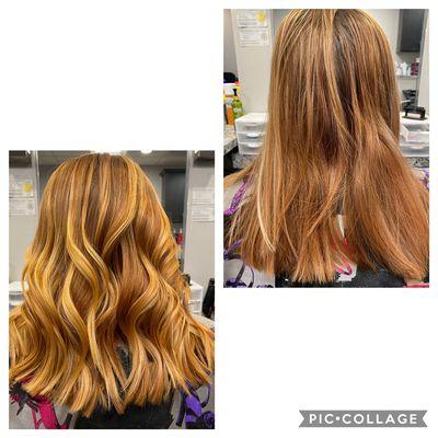 Fall balayage