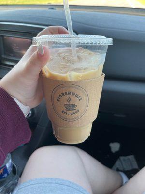 White Chocolate Mocha Cold Brew with Oat Milk