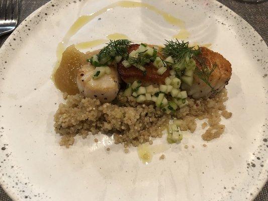 Scallops appetizer 10/5/18