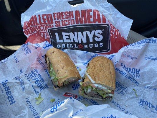 Roast Beef Sub -Lennys way