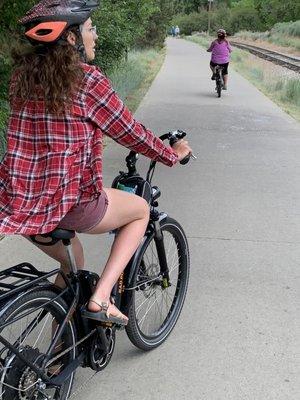 Roll Ebike and Paddle Board