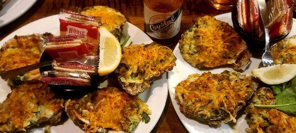 Oysters Rockefeller