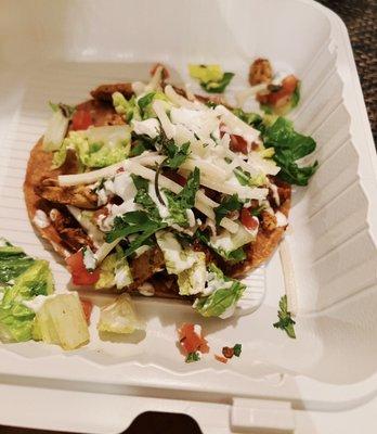 Chicken Tostada