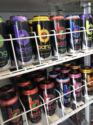 BANG Drinks all in stock!