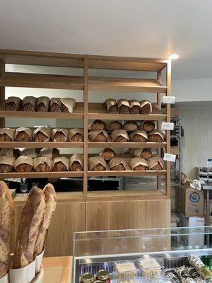 An assortion of sourdough loaves that you can take home!