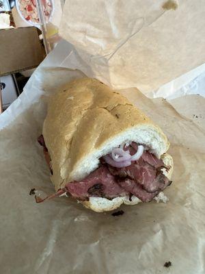 Pastrami sandwich