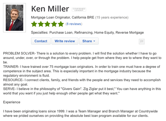 Zillow Profile for Ken Miller