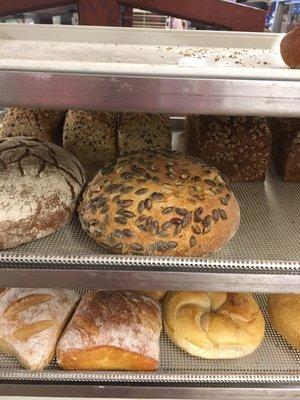 Interesting breads.