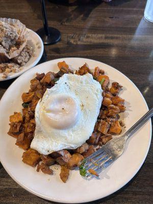 Sweet potato hash - yum