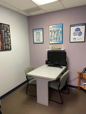 Dr. Brenda's Report room