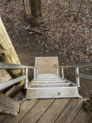 Treehouse ladder