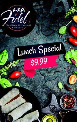 Lunch Special for just $9.99