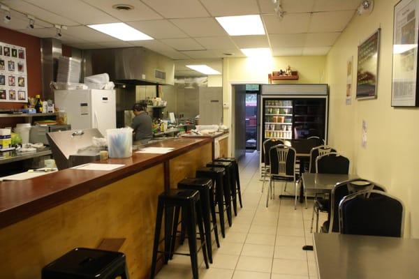 Here's a look into the interior of this humble and friendly establishment!