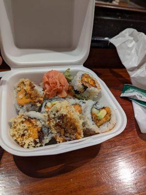 Sushi to go