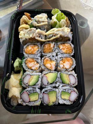 Oyster Roll, Spicy Like Roll, California Roll