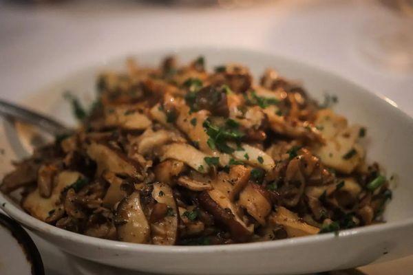 Sautéed mushrooms gluten-free