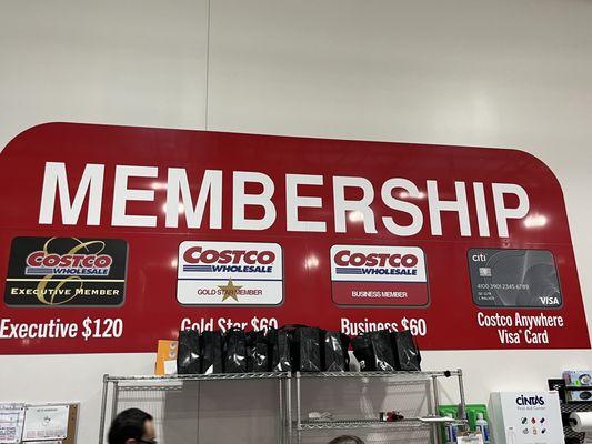 Costco Membership Prices