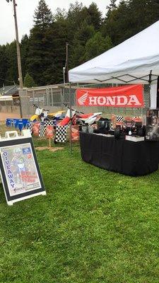 Our booth at HOPS in Humboldt 2016. Come see us at the event this year for more giveaways and tasty drinks from over 30 breweries!