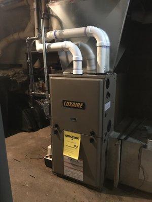 95% Efficient LuxAire Furnace