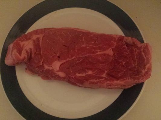 Now this, my friend, is a steak!