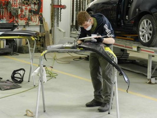 Auto fender repair South Burlington, VT