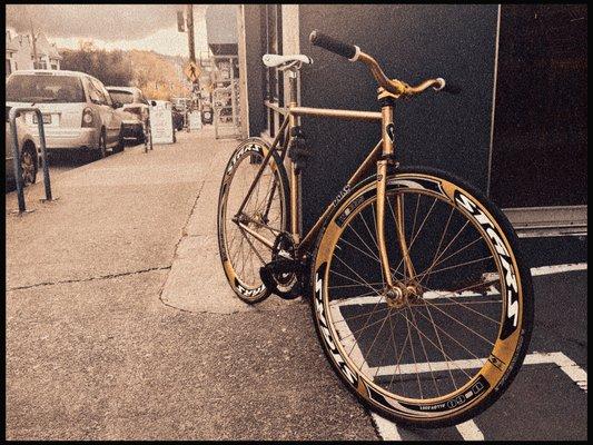 Paké 'Dirty Gold' 2008 street track bike