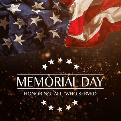 This Memorial Day, we pay tribute to the courageous men and women who have served our nation...