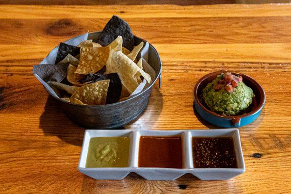 Chips, salsa & guac