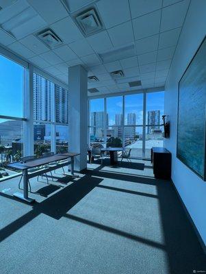 Private Corner Office or Meeting Room with DownTown and Bay Views