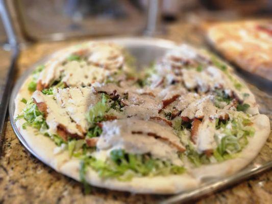 Chicken Salad Pizza