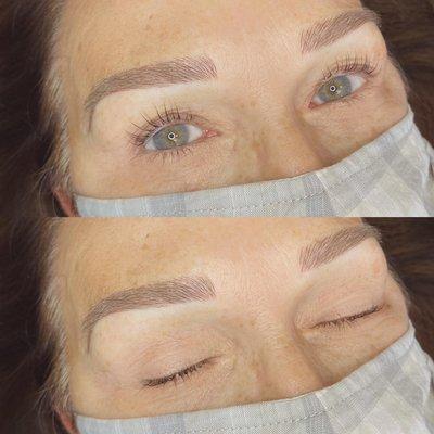 Microblading (First Session) + a Lash Lift!