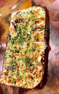 Lobster Rangoon flatbread