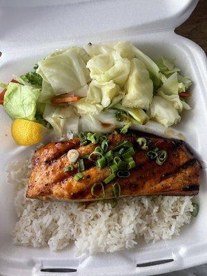 Salmon plate