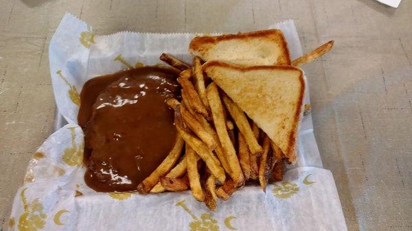 Great hamburger steak and gravy